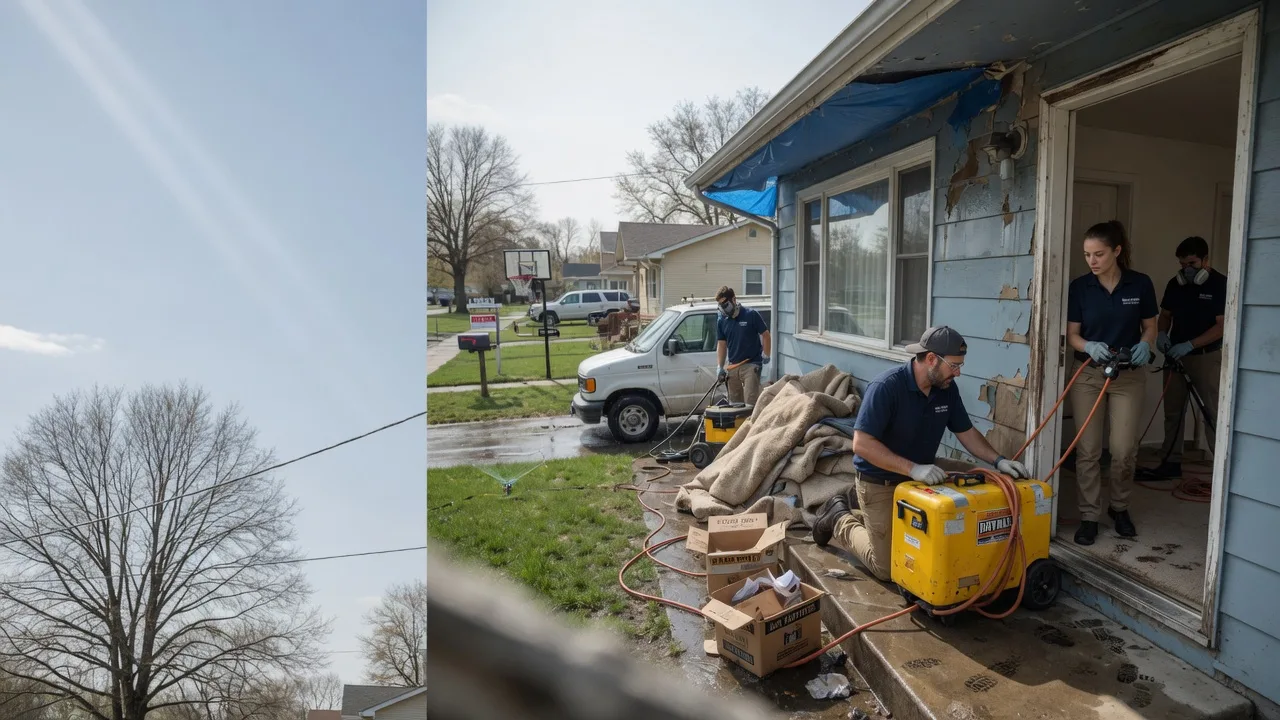 Basement Flood Cleanup in Olcott, NY near me
